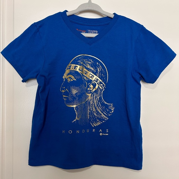 Pacer Honduras Indio Lempira T-shirt Kids Size 6 - Picture 1 of 3